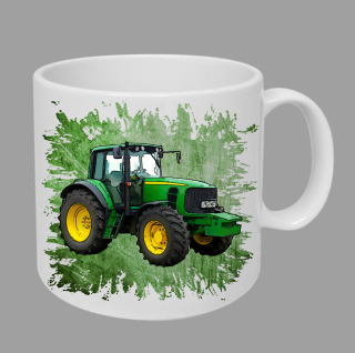 Moon River John Deere 6930 hrnek s traktorem zelený obsah 330 ml