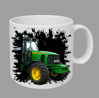 Moon River John Deere 6930 hrnek s traktorem černý obsah 330 ml