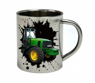 Moon River John Deere 6930 nerezový hrnek s traktorem